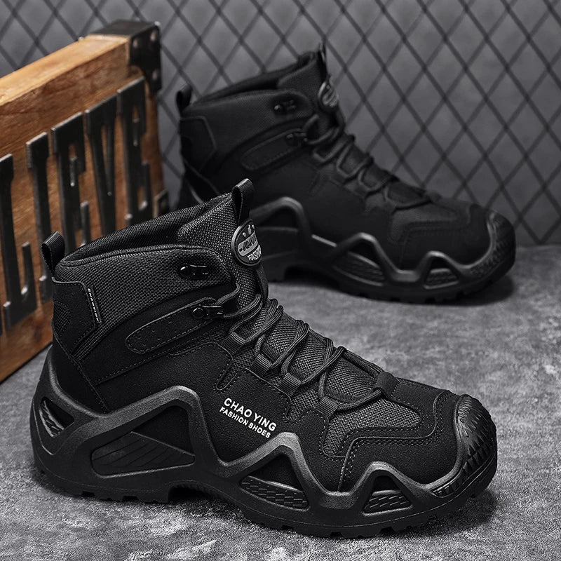 Bota Tática Militar Impermeável Masculina