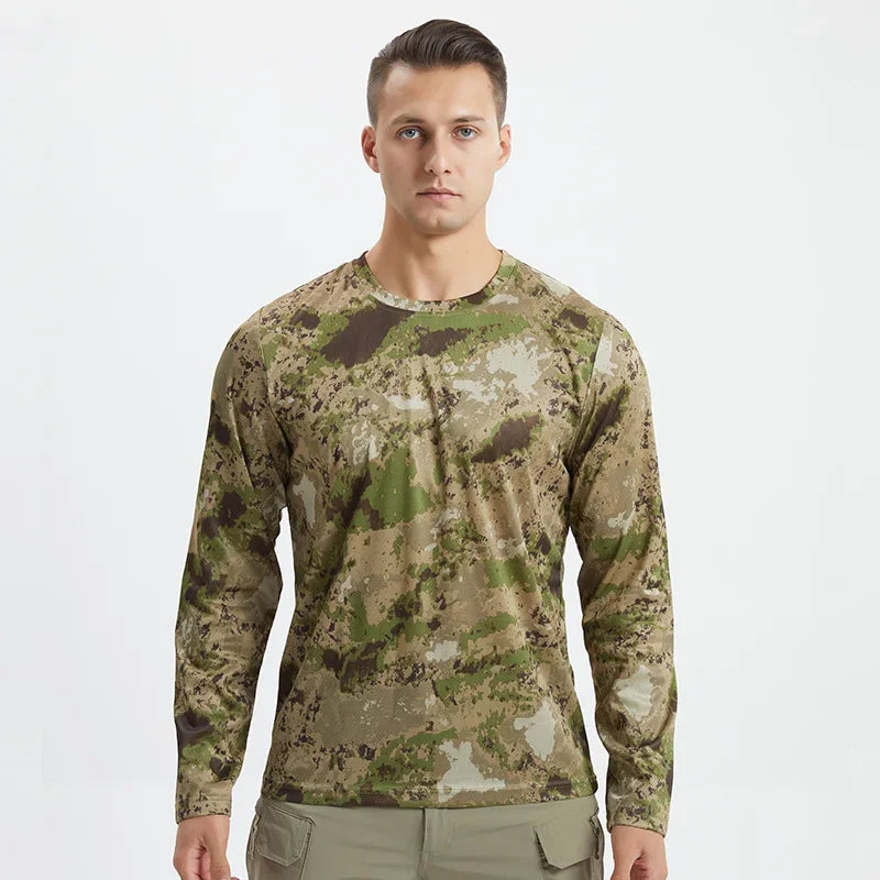 Camiseta Tática Camuflada CP Masculina