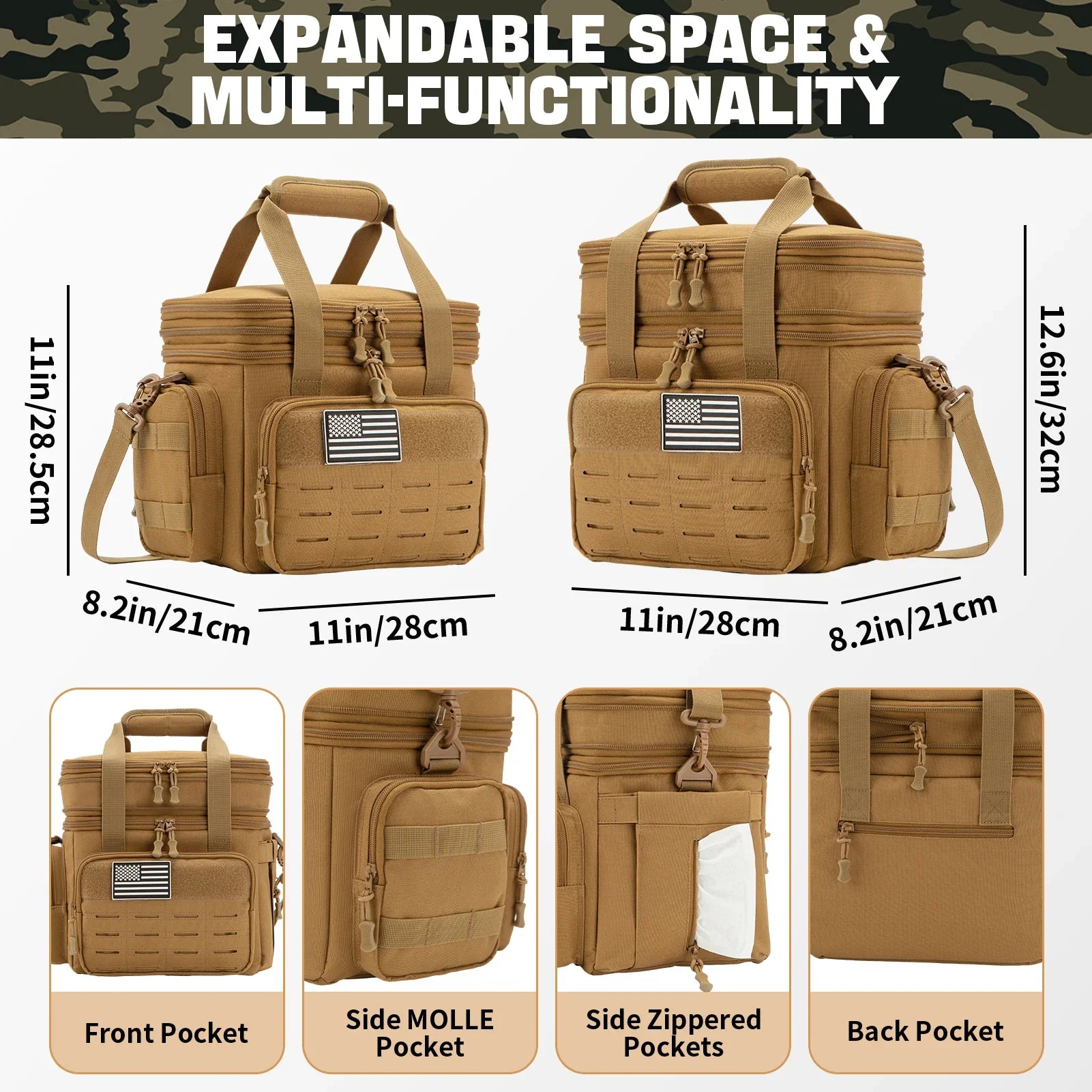 Mochila Térmica Tática Masculina