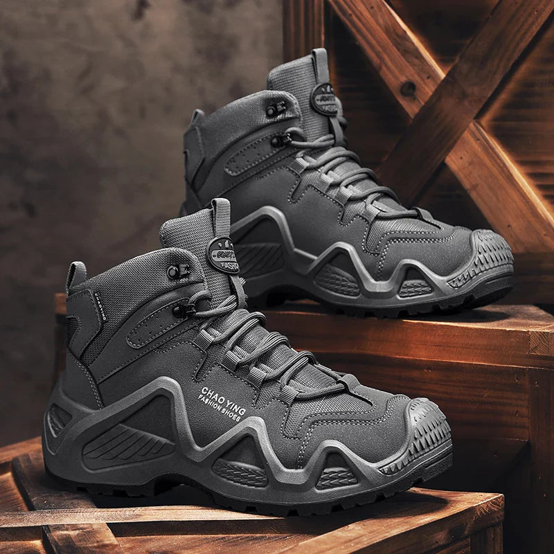 Bota Tática Militar Impermeável Masculina