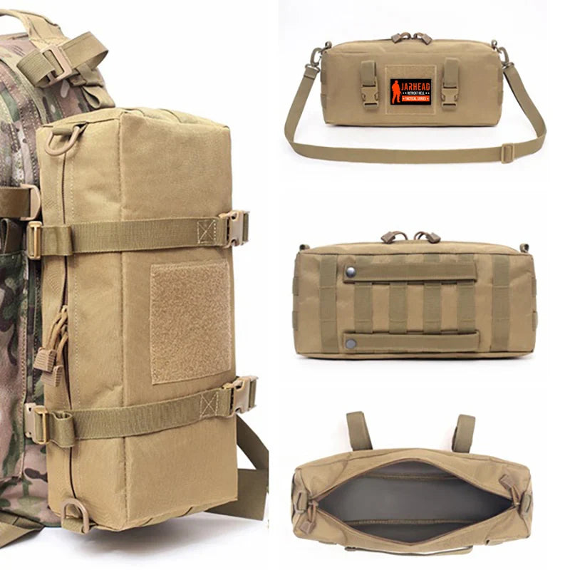 Bolsa Tática Molle — Alta Capacidade para Viagens, Caça e Outdoor