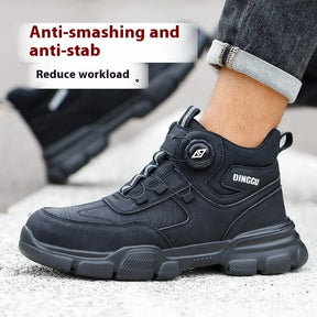 Botas de Segurança Masculinas com Bico de Aço