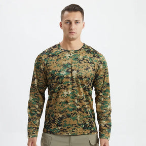 Camiseta Tática Camuflada CP Masculina