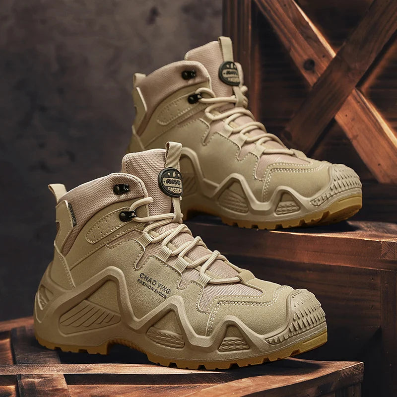 Bota Tática Militar Impermeável Masculina