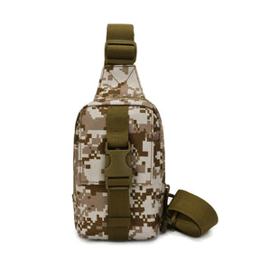 Bolsa Tática de Peito — Crossbody Militar para Hiking, Trekking e Outdoor