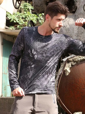 Camiseta Tática Camuflada CP Masculina