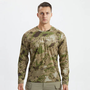 Camiseta Tática Camuflada CP Masculina
