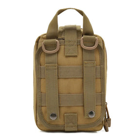 Bolsa Tática de Primeiros Socorros — Kit de Sobrevivência e Resgate Outdoor
