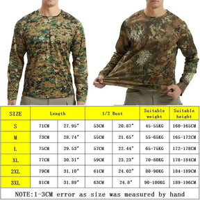Camiseta Tática Camuflada CP Masculina