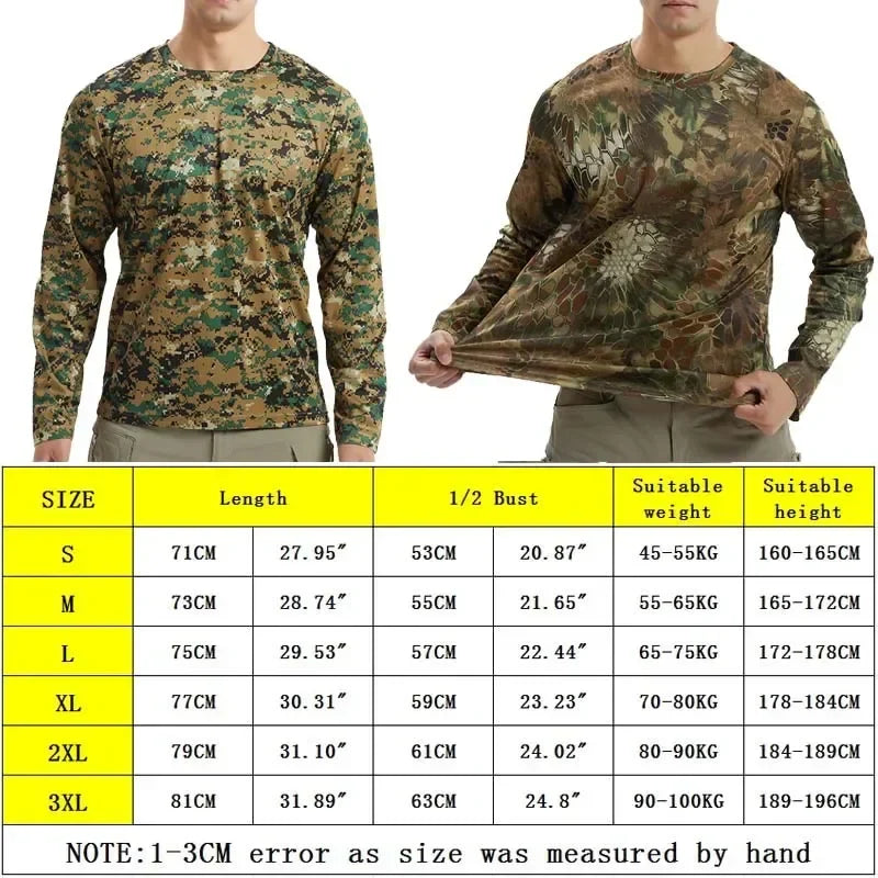 Camiseta Tática Camuflada CP Masculina
