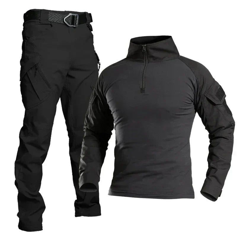 Conjunto Uniforme Tático Camuflado de Verão