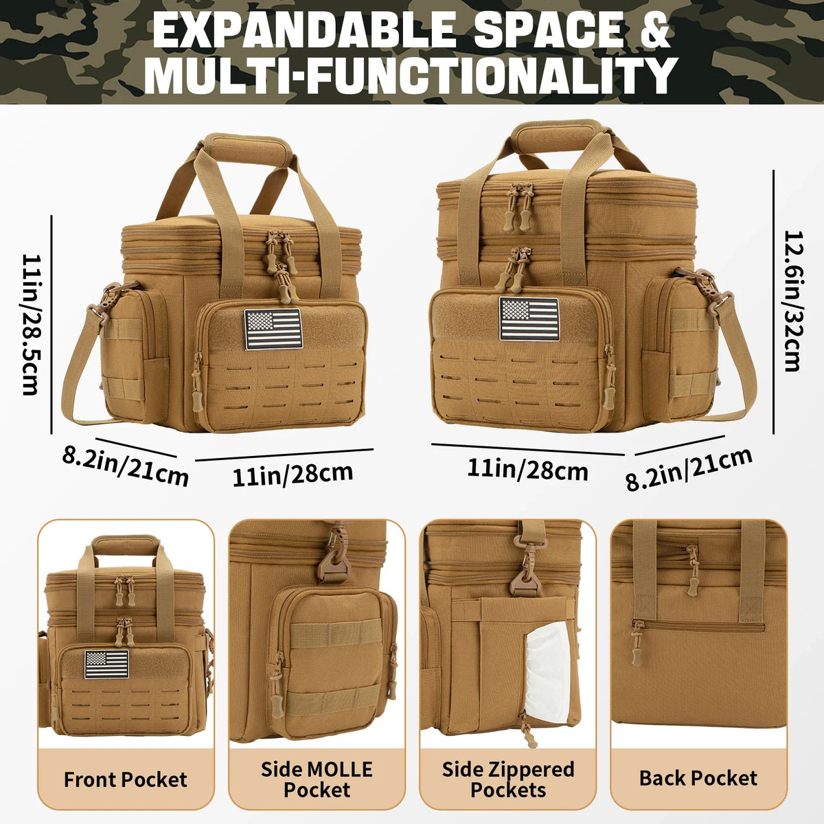 Mochila Térmica Tática Masculina