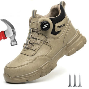 Botas de Segurança Masculinas com Bico de Aço