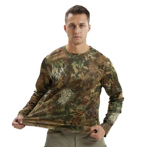 Camiseta Tática Camuflada CP Masculina
