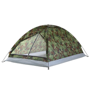Barraca de Camping Portátil 1 Pessoa Camuflada