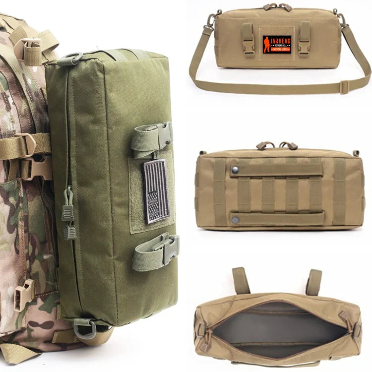 Bolsa Tática Molle — Alta Capacidade para Viagens, Caça e Outdoor