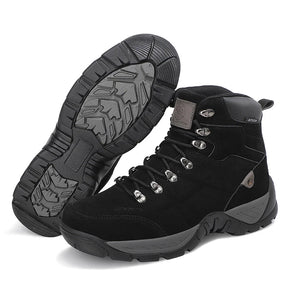 Sapatos de trekking masculinos botas táticas para homens tênis ao ar livre montanhismo acampamento solas grossas sapatos de corrida de alta qualidade