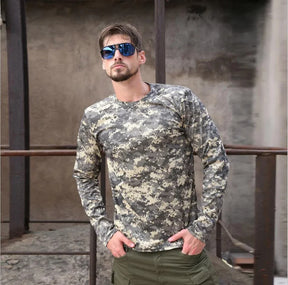 Camiseta Tática Camuflada CP Masculina
