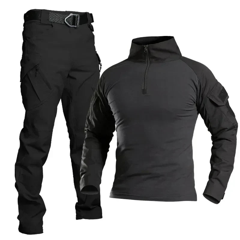 Conjunto Uniforme Tático Camuflado de Verão