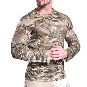 Camiseta Tática Camuflada CP Masculina